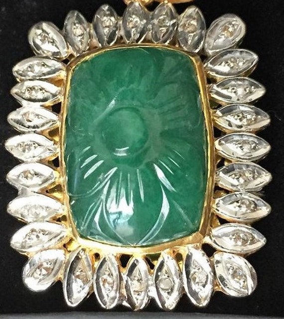 Bridal  Gift Maharaja Magnificence Diamond 18ct C… - image 3