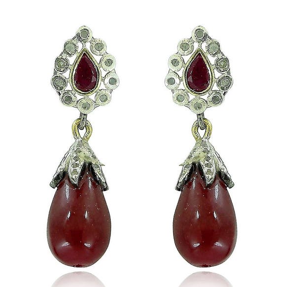 Valentines day gift Downton Abbey style Diamond N… - image 3