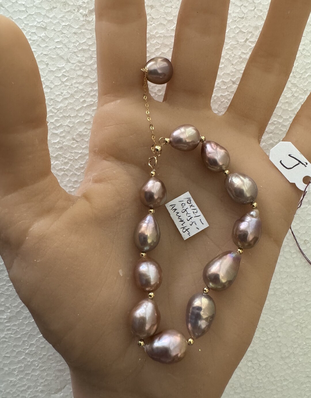 Fresh Water Pearl Bracelet, Pearl Bracelet, Solid 925 Silver