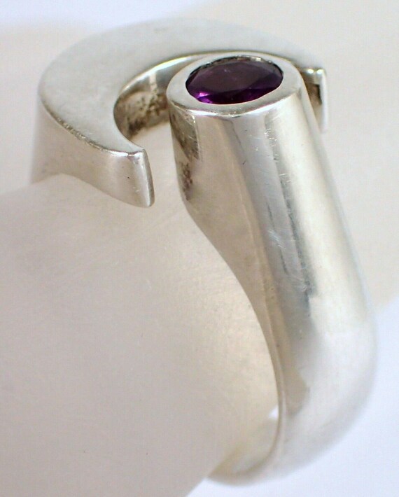 Artisan Signed Abstract Geometric Crescent Celest… - image 4