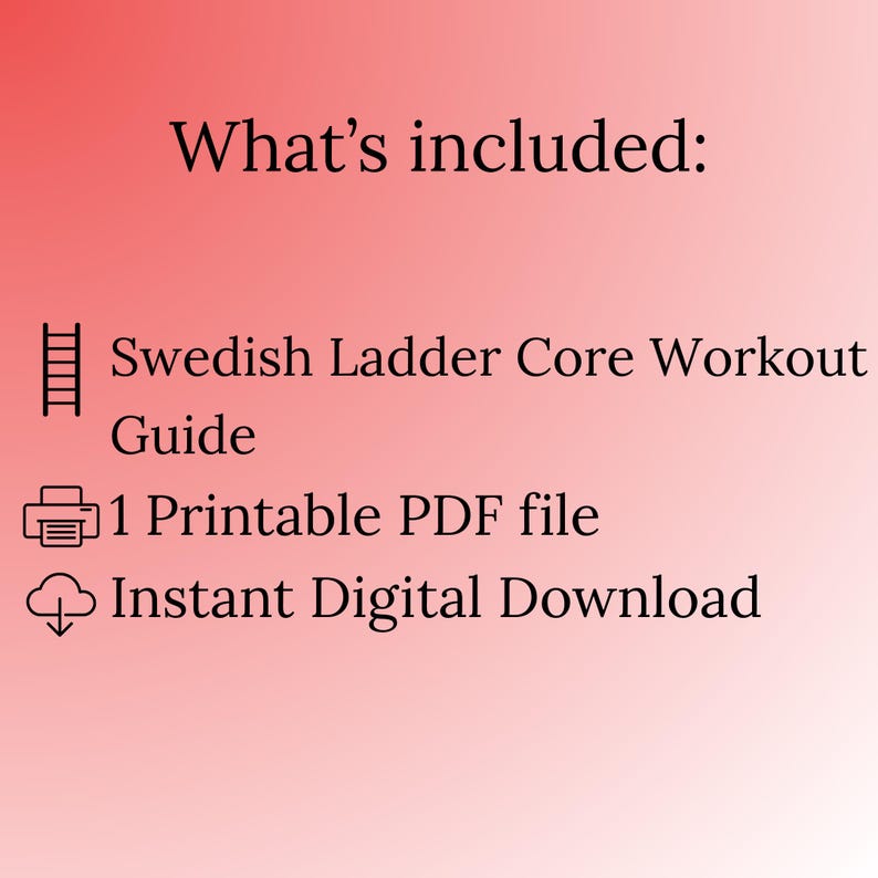 Swedish Ladder Workout | Core Exercises | Wall Bar Exercises PDF | Ab ...