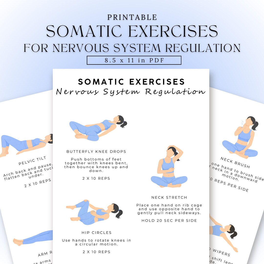 Somatic Exercises for Nervous System Regulation | Neurodivergent Tools ...