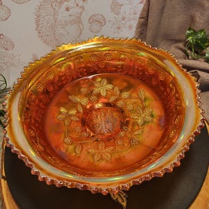 Fenton Butterfly Carnival Glass - Etsy