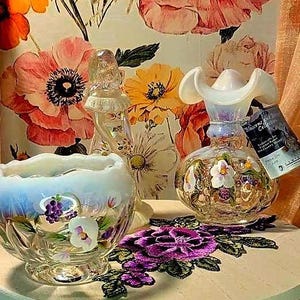 Signed and Numbered Fenton Art Glass - Etsy