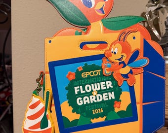 Orange bird Epcot flower and garden festival 2026 loungefly Disney parks mini backpack