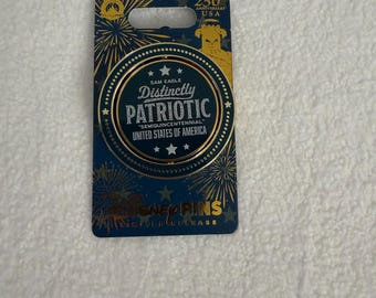 New Limited edition Sam the eagle 250th anniversary America spinning Disney trading pin