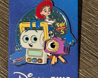Toy Story 5 brand new Disney trading pin on card with Mickey pin back limited edition