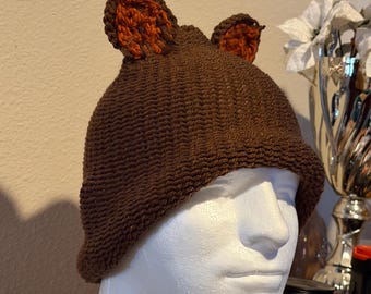 Chipmunk ear beanie