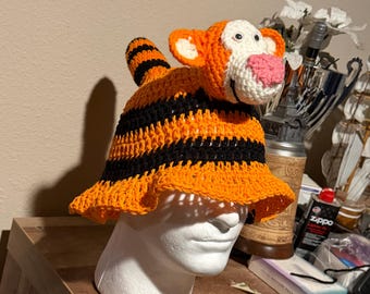 Tigger Disney sun hat crochet handmade