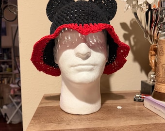 Mickey sun hat crochet handmade