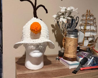 Frozen Olaf summer sun hat crochet