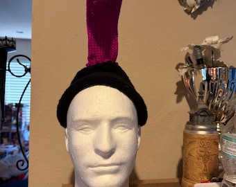Yzma inspired hat emperors new groove handmade knit and crochet