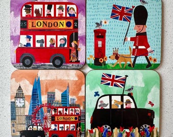 London Untersetzer Auswahl