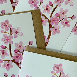 Blossom Design Greeting Card image 2