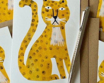 Jaguar Greeting Card