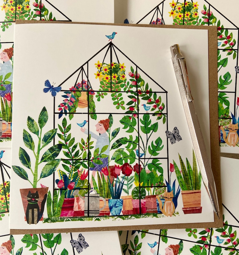 Greenhouse Dreams Greeting Card image 2