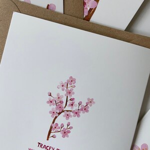 Blossom Design Greeting Card image 3