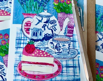 Geburtstags-Tee-Gruß-Karte