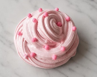 Pink Pearl Frosting Slime