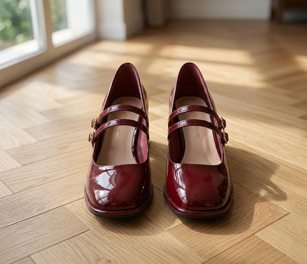 Womens Dress Shoes Burgundy - Etsy