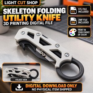 Cuchillo multiusos con esqueleto para inundación (Archivo digital)