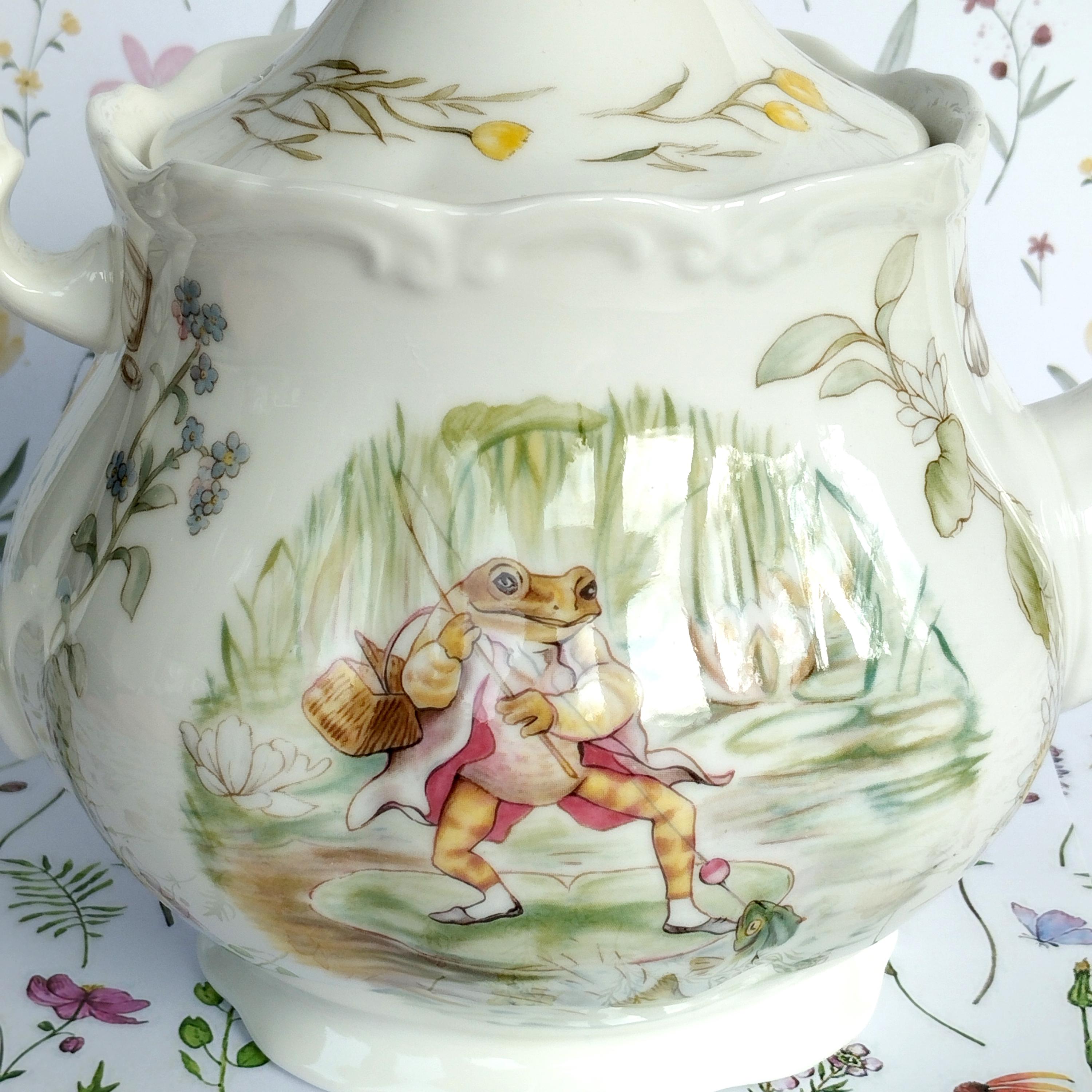 Very Rare Royal Albert Beatrix Potter Teapot - Jemima Puddle Duck 