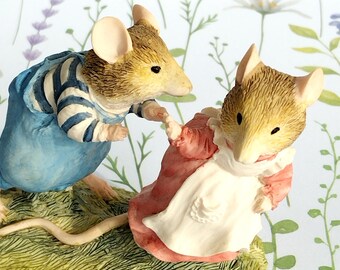 ブランブリーヘッジ プリムローズ とウィルフレッド ピューター製 ブランブリーヘッジ プリムローズ とウィルフレッド ピューター製