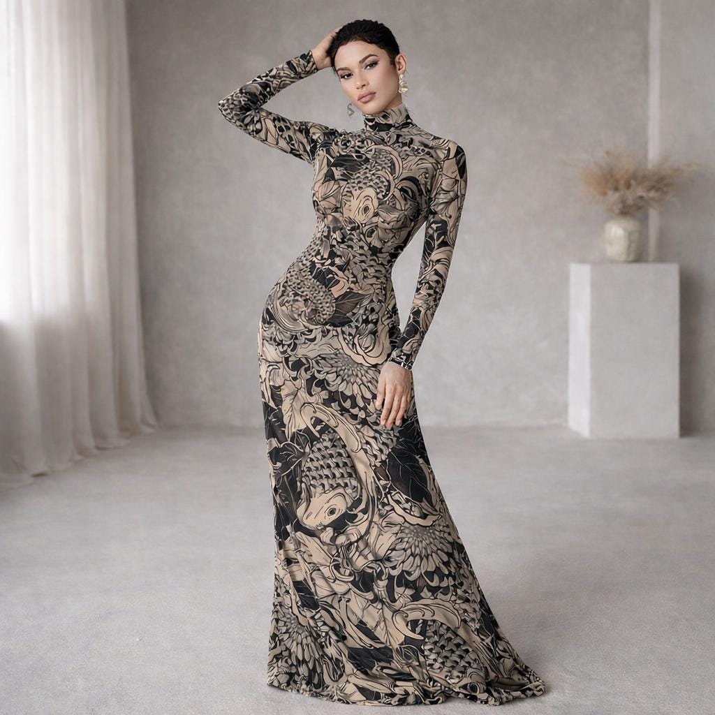 chinese dress ladies Amazon.com: SweatyRocks Women's Sexy Sheer Lace Long Sleeve Split Maxi  Cocktail Long Party Dresses Dusty Pink XS : Clothing, Shoes & Jewelry main image 0