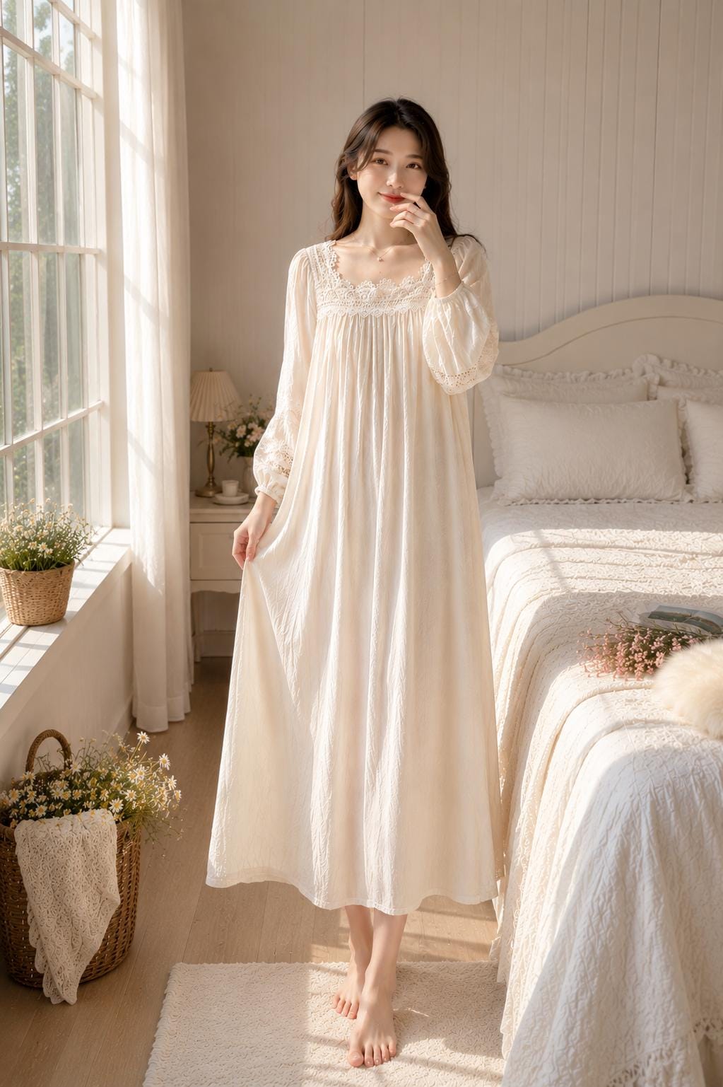 Lace Night Dresses - Etsy Lace Night Dresses - Etsy