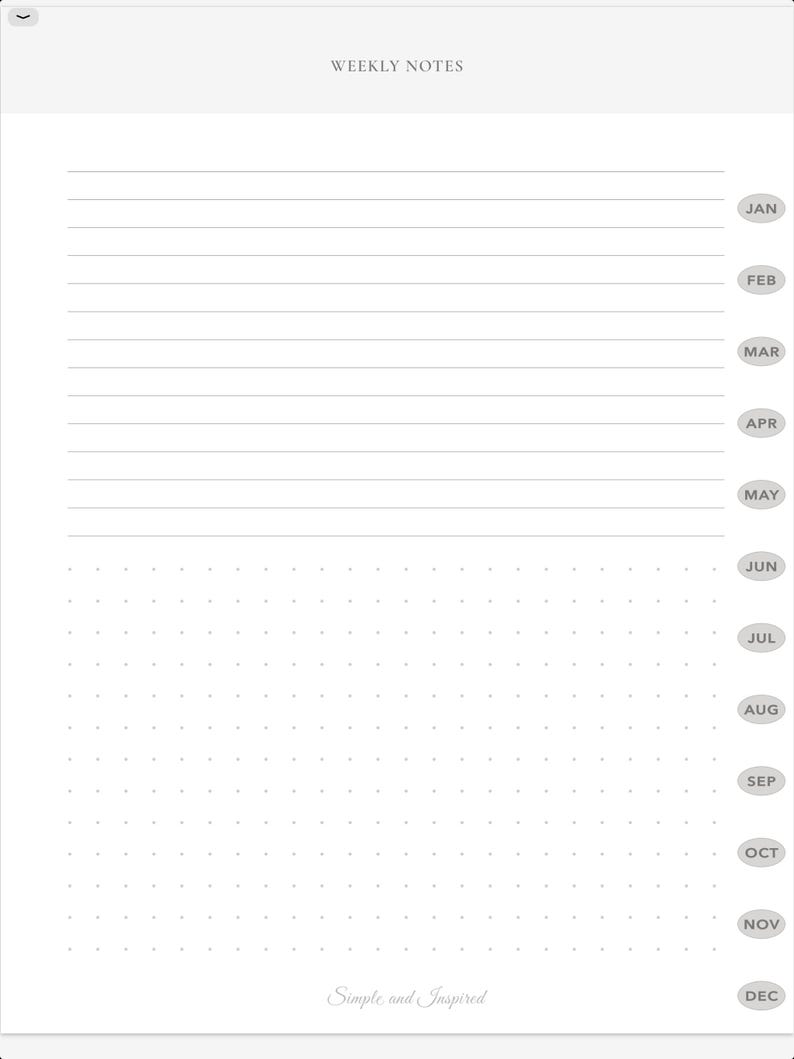 2026 Daily Dated Digital Planner for Work & Life | Intentional iPad ...