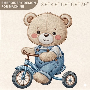 Teddy Bear Tricycle - Etsy