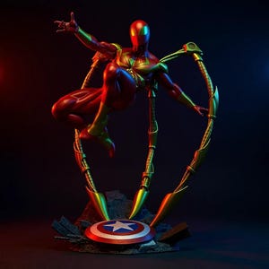 Iron Spider Figure - Etsy