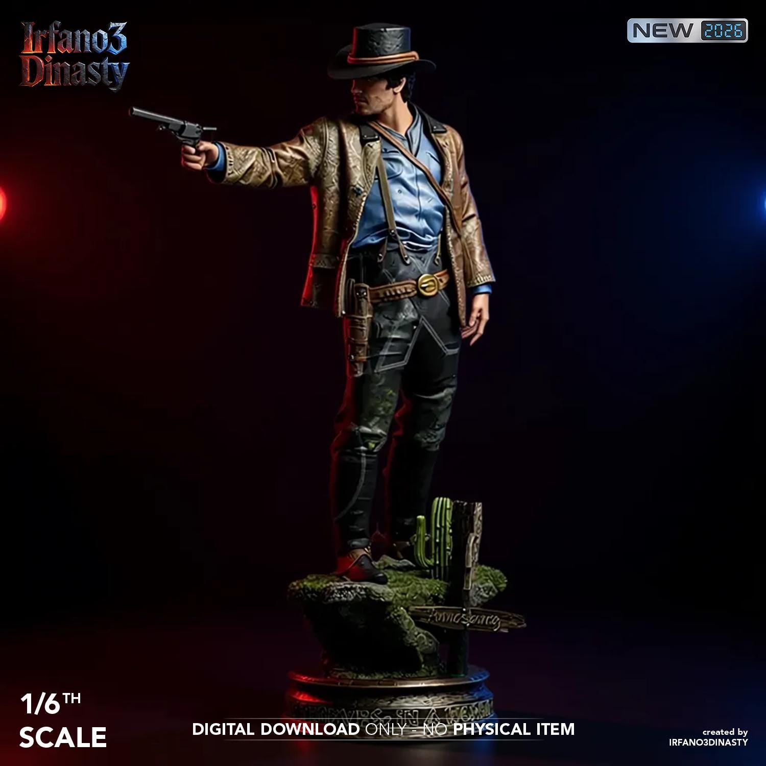 Red dead redemption 2 arthur morgan action figure - Etsy 日本