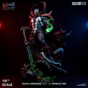 Spawn King STL 1:6 Scale (Fullsize + Bust) | Multiple Variants