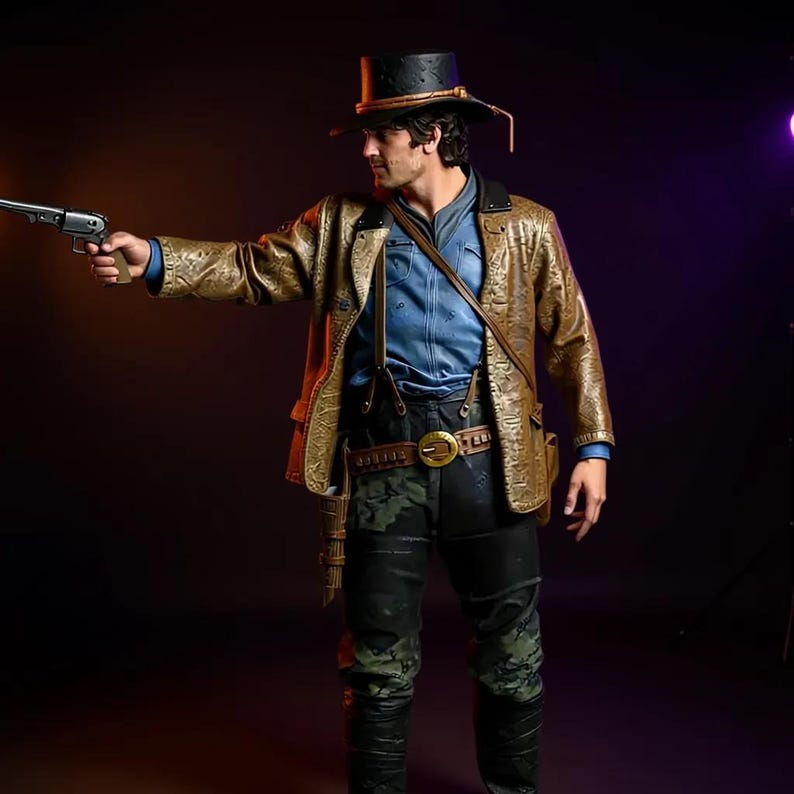 Arthur Morgan RDR 2 STL 1/6 & 1/10 Scale | Pre-supported Model - Etsy