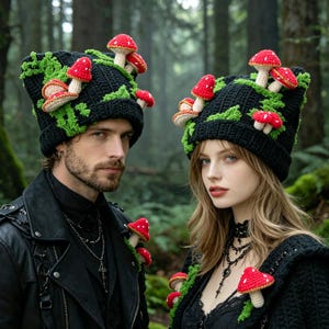 Goblincore Beanie - Etsy