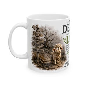 From Death To Life | John 5:24 | Christian Two Paths Mug