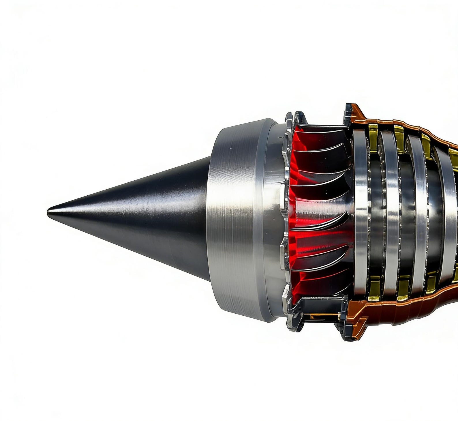 Jet Engine Model Kit, TR900 Turbofan Aircraft Engine Model, Adjustable ...