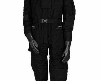 Professional Wasp Sting Protective Suit Heavy Duty Quilted Hornet Proof Coverall  Full Body Pest Control Gear with Mesh Veil