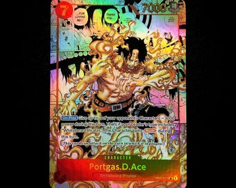 Portgas D Ace OP02-013 – English Manga Proxy Card