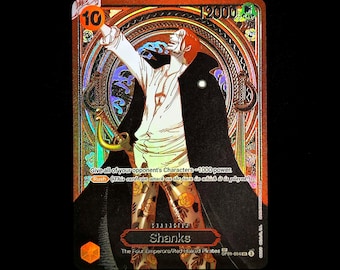 Shanks Sliver OP09-004 – Anniversary SP English Proxy Card