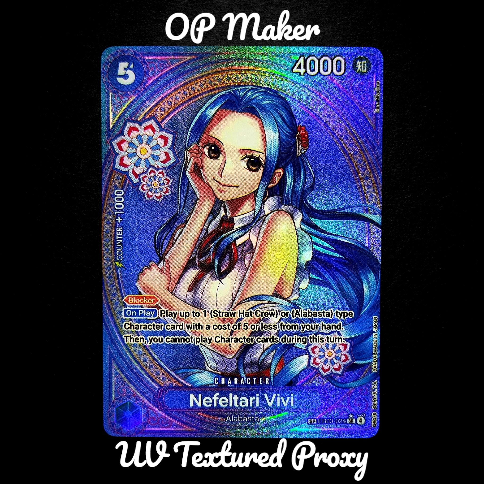 One Piece Card Game Vivi - Etsy