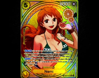 NAMI SP | One Piece Trading Card | OP05 - Etsy