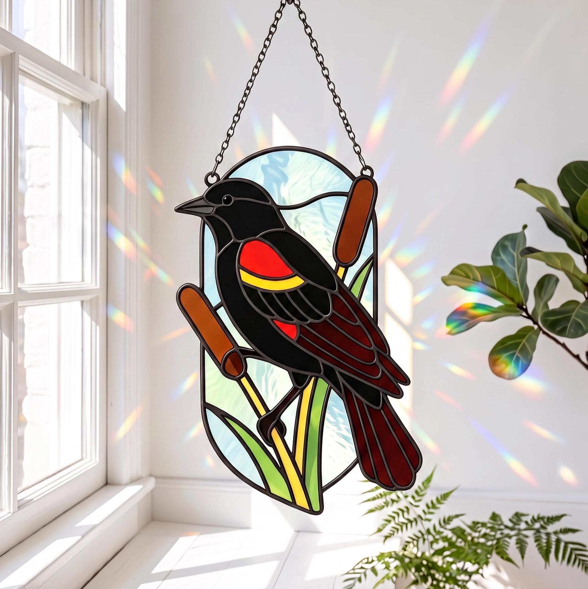 Blackbird Ornament Outdoor - Etsy