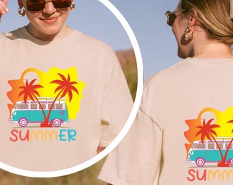 Caravan Life Custom T-Shirt, Personalized Wanderlust Camping Adventure Graphic, Size: S –3XL