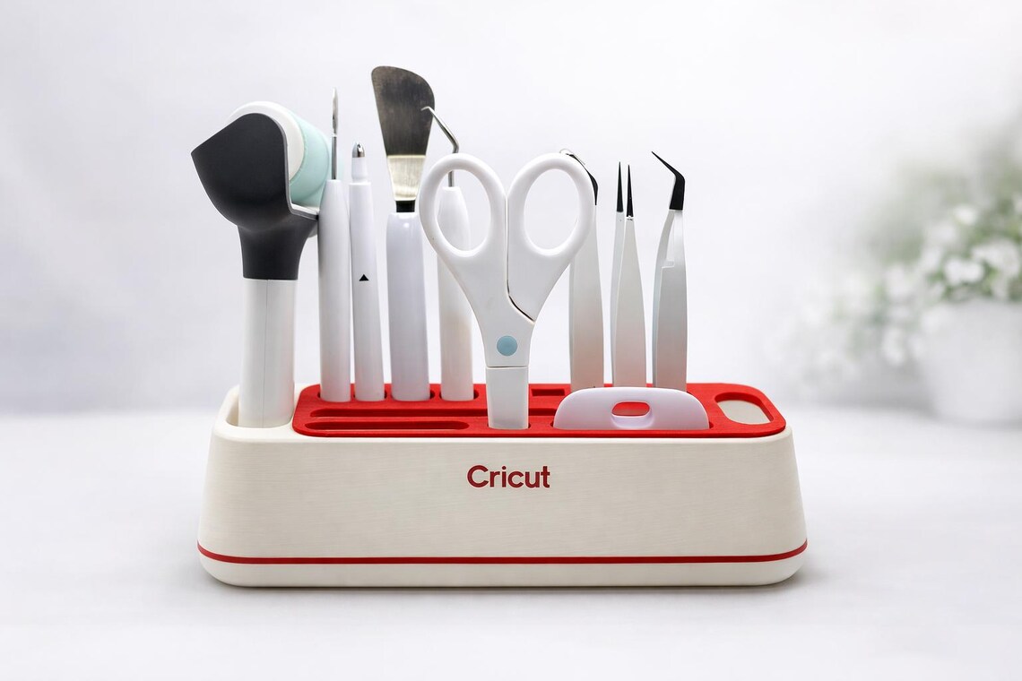 Cricut Tool Caddy – 3D Printed Desk Organizer Compatible With Cricut - Etsy