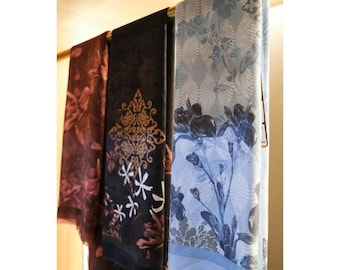 Batik Adyatma Exclusivo Voal Hijab - Pañuelo cuadrado premium con bordes cortados con láser - Pañuelo de voile suave y transpirable para mujeres musulmanas y regalo