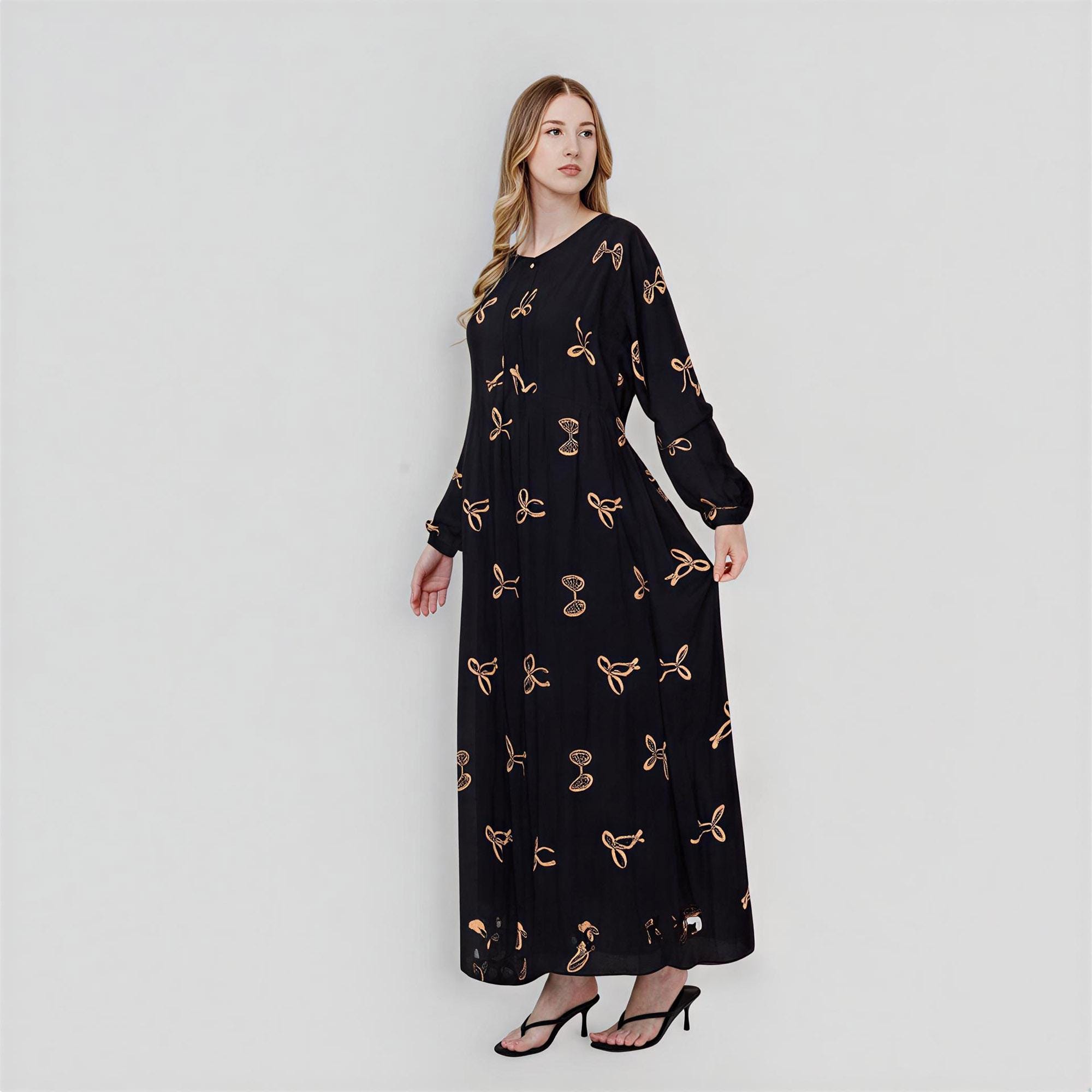 Indonesian Maxi Dress for Women - Etsy Sweden
