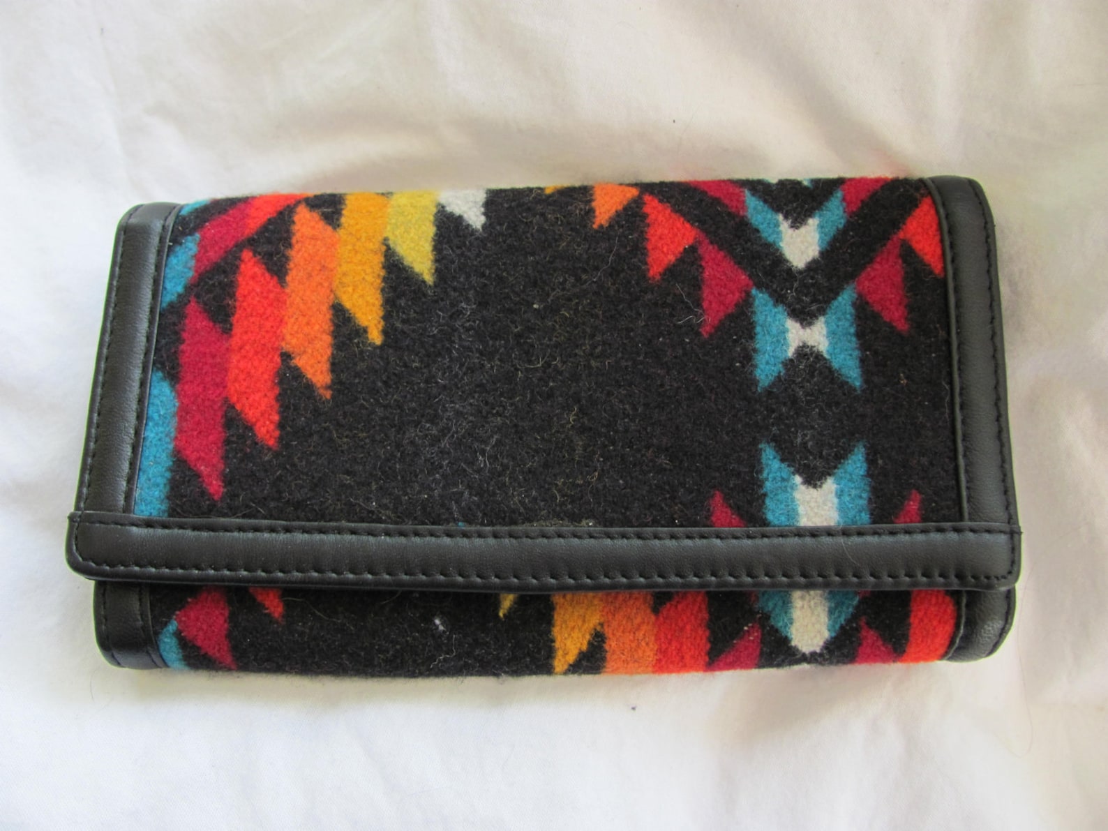 Pendleton Vintage Tri Fold Wallet Etsy