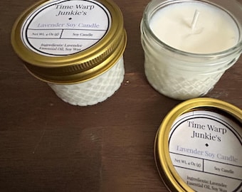 Lavender  Soy Candle  4 oz
